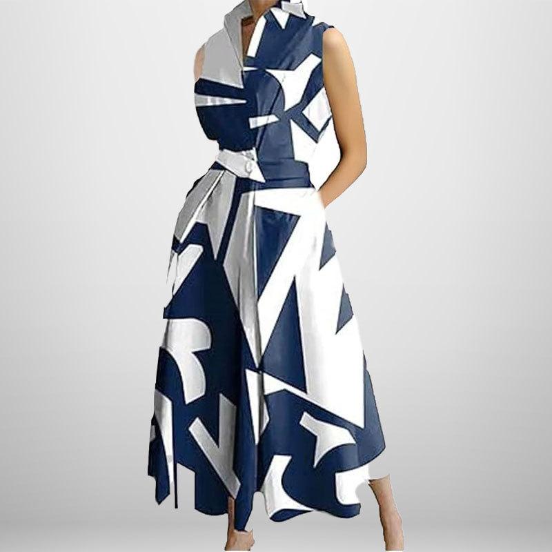 

Летнее модное однотонное женское платье на пуговицах с v-образным вырезом 2XL