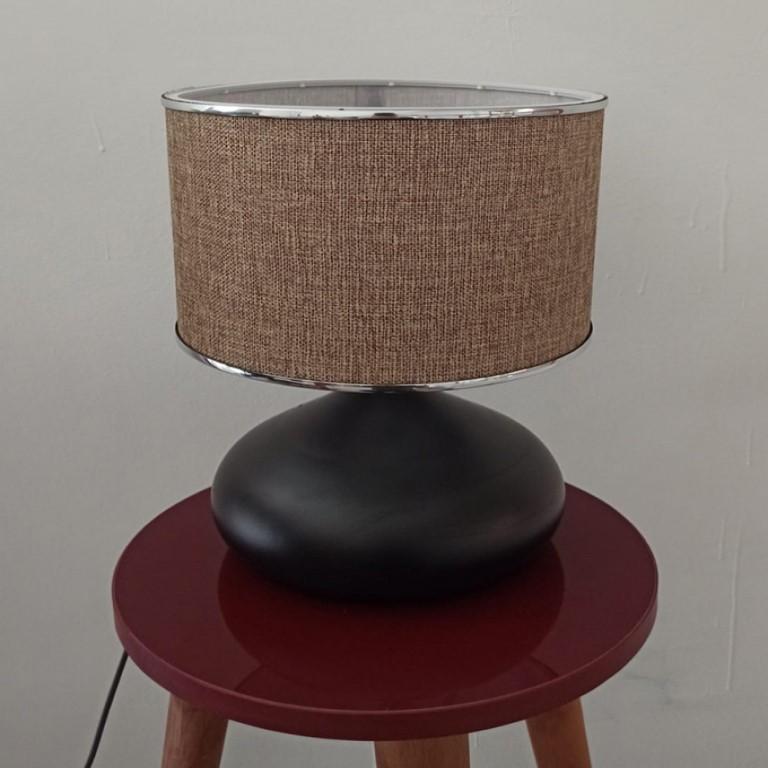 

Серенай Металлический Черный Корпус Абажур Elite Серебристая Деталь Бежевое Изголовье Изголовья