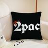 2Pac T-Tupac S-Shakur All Eyez On Me Kissenbezug Wohnzimmer Sofakissenbezug Geeignet für Zuhause Schlafzimmer Raumdekoration
