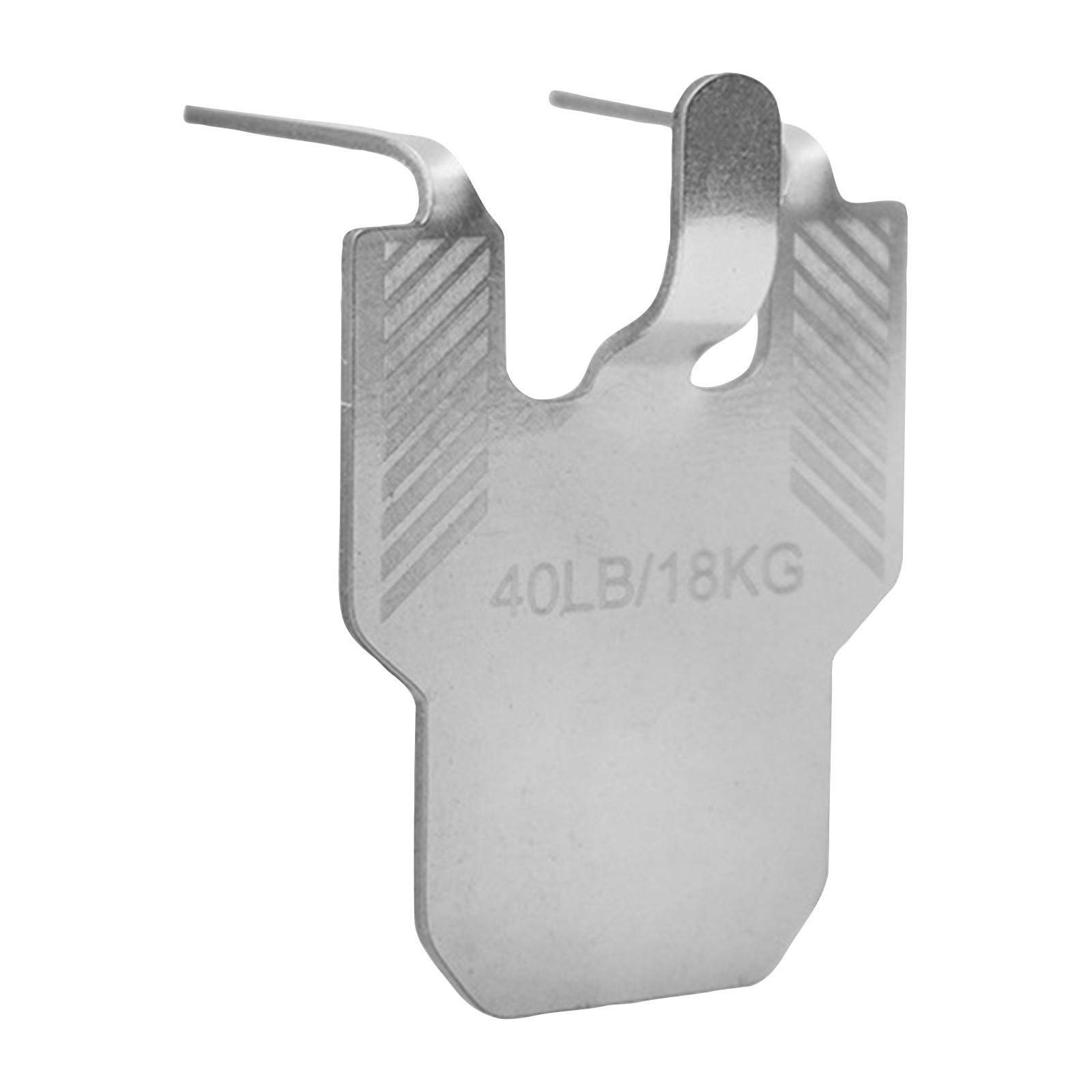 

Крючки для гипсокартона, повреждения, бесплатные вешалки для фотоплакатов, 5 крючков для тяжелых предметов, зеркал и домашнего декора, не требующие инструментов One Size белый