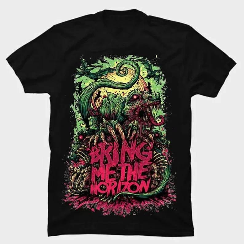 Bring Me The Horizon T-shirt Maat S4XL Bedrukt Patroon Street Fashion Kleding Unisexs En Unisexs T-shirts