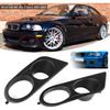 Durable E46 M3 Fog Light Cover 2001-2006, Dual Hole Front Bumper Foglight Guard, Stylish Car Accessory for Enhanced