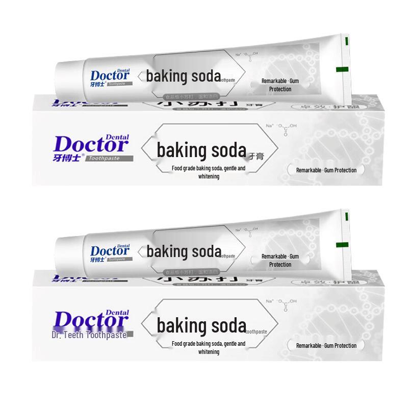 

Dr. Tooth Baking Soda Gum Protection Toothpaste (2-Pack)