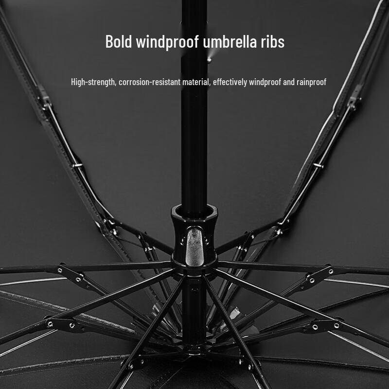 Baizao Portable Mini Tri-Fold Sun & Rain Umbrella