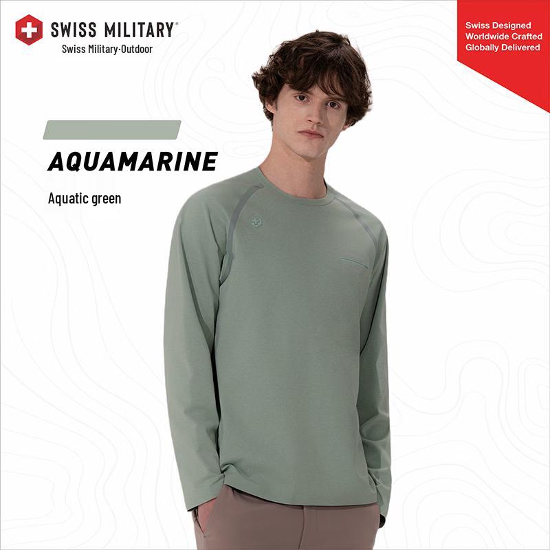 

SWISS MILITARY Men s Long Sleeve Quick-Dry T-Shirt M