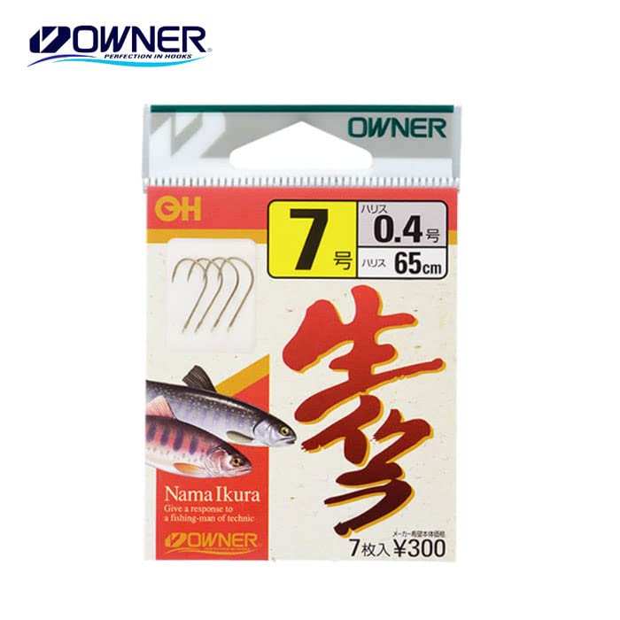 OWNER OH hook for raw salmon roe 7.5-0.4