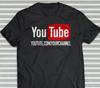 T-shirt Canale Personalizzato YOUTUBE Il Mio Canale Sulla Maglietta Youtuber Vlogger Streamer