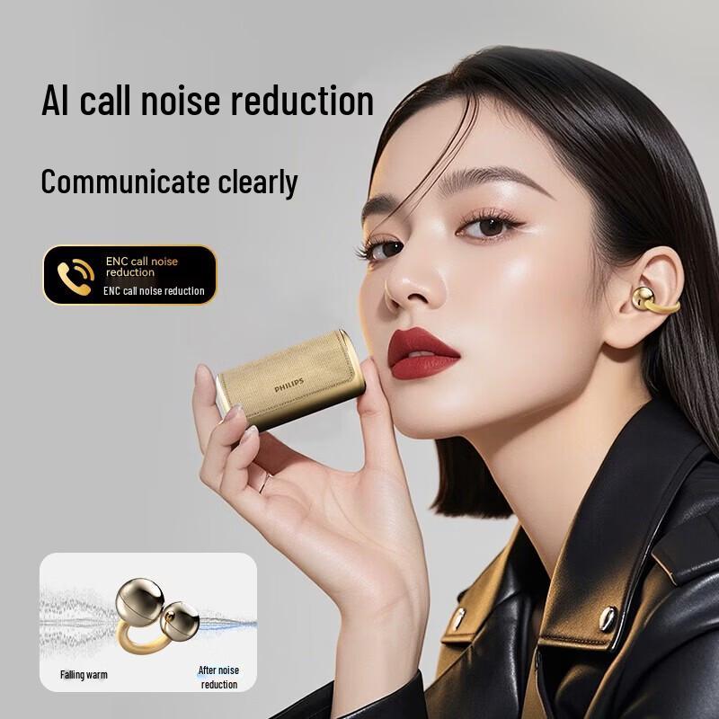 Philips TAQ5020 Ear Clip Wireless Bluetooth Headset