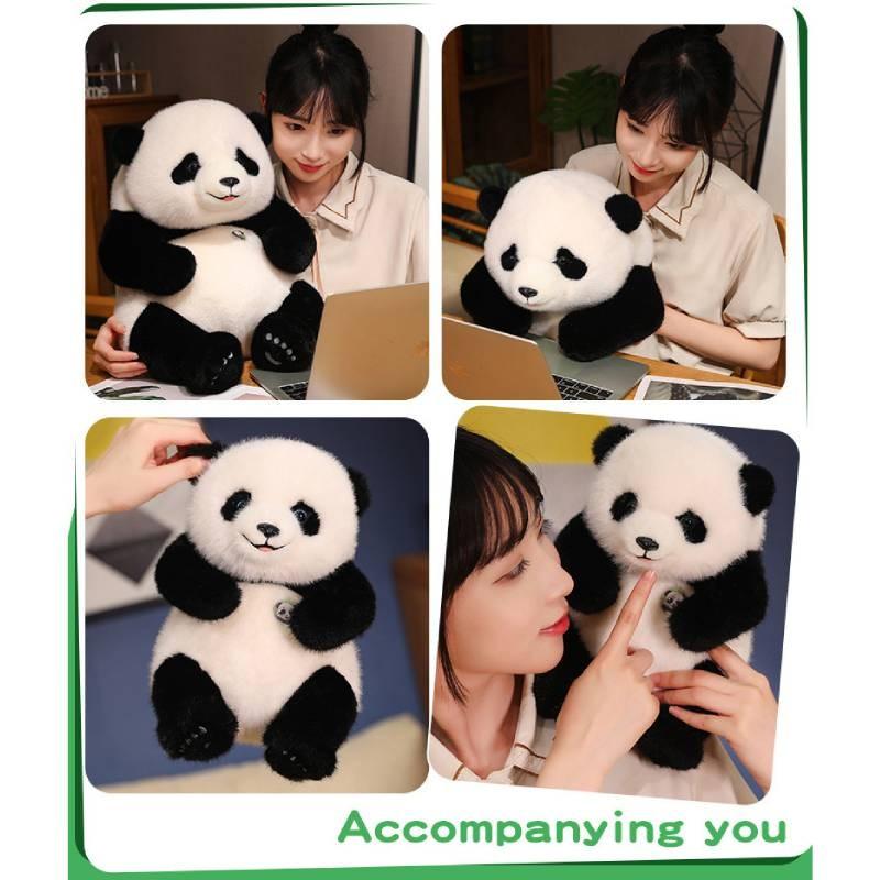 Plush Panda Toys Cartoon Animal Stuffed Dolls Room Decoration Kids Gifts Cute