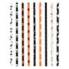 50 Stück Halloween Papier Trinkhalme Kürbis Spinne Geist Muster Gemischte Strohhalme Halloween Party Heimbar Dekoration Zubehör