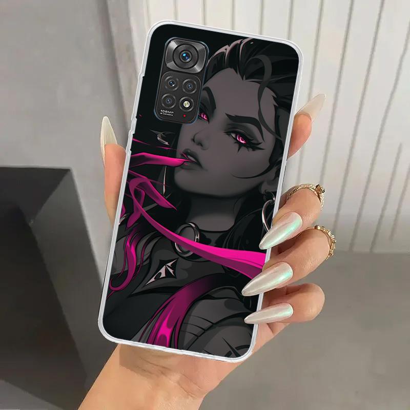 

Valorant Game Cool Phone Case for Xiaomi Redmi Note 15 14 14S 13 12S 12 Pro 11S 11 Plus 11T 11E 10S Soft Funda Print Shell Redmi Redmi Note 13 4G