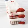 Kirsch-Beere Damen-Kniestrümpfe 5er-Set