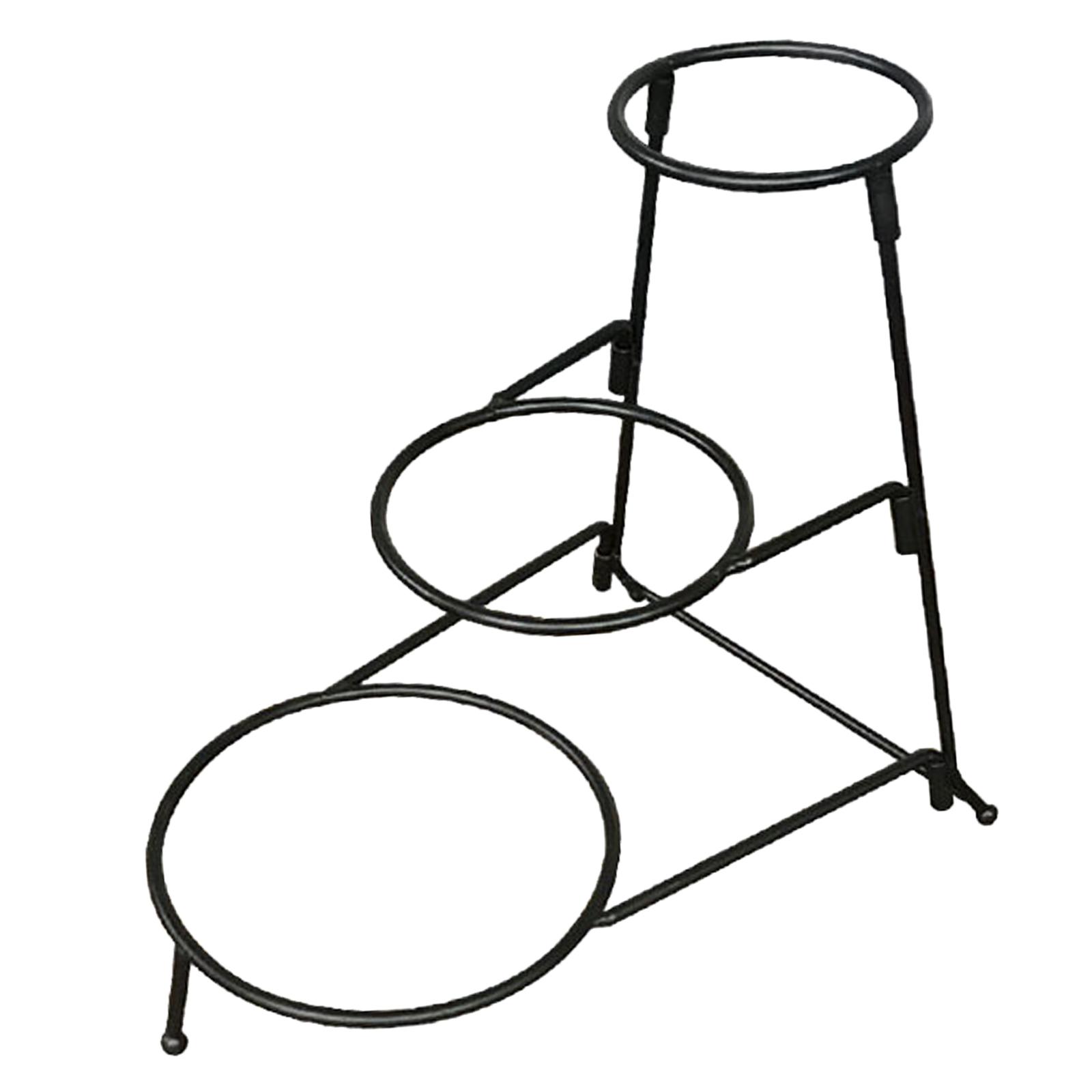 

Подставка для тарелок, подставка для сервировочных подносов, 3-слойный органайзер, держатель для тарелок, металлическая подставка для десертного подноса, фруктовая тарелка