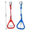 Kids' Indoor/Outdoor Pull-Up Bar with Rope Ladder & Rings for Sensory Training