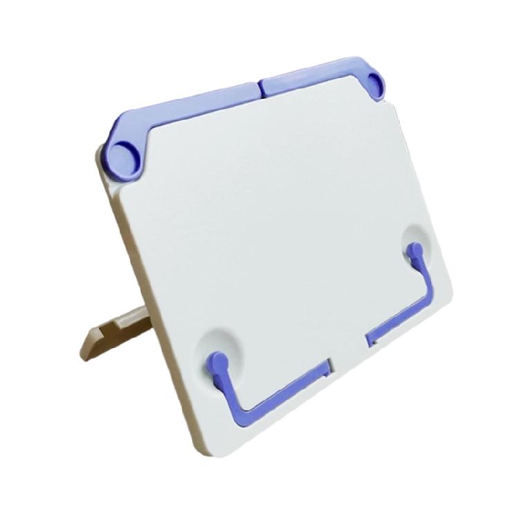 Folding Music Stand Adjustable Textbook Stand with Page Clips and Extendable Arm for Music Scores Cook Recipe Reading 1