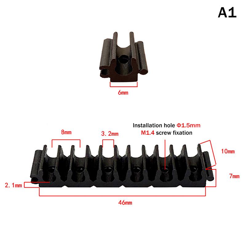 

Пневматична трубка Повітряний шланг Фіксуючий затискач 6-сторонній 4/6/8/10/12/14/16/18/20 мм Тримач водяної трубки Газовий компресор Трубки Розгалужувач Затискач потоку For 4mm OD Hose