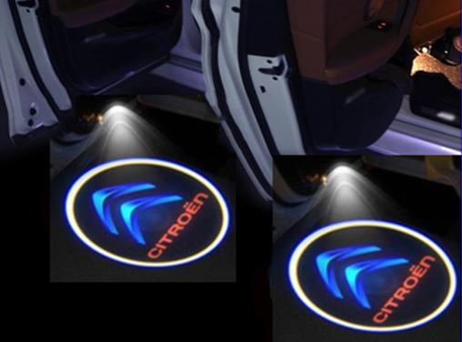 Auto Universal Wireless Door Led Welcome Light Projection Lamp Light For Citroen C4 C5 C3 C2 C4L C6 Picasso Berlingo Saxo Xsara
