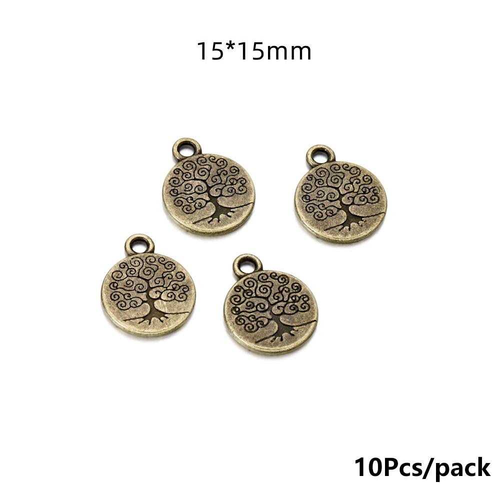 

10-20Pcs/lot Mixed Style Plant Pendant Tree of Life Charms For Jewelry Making Bracelet Necklace DIY Handmade Accessories