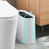 Modern Color Trash Can for Small Space In Apartments and Bathroom Kitchen Waste Bin for Home Office Decoration