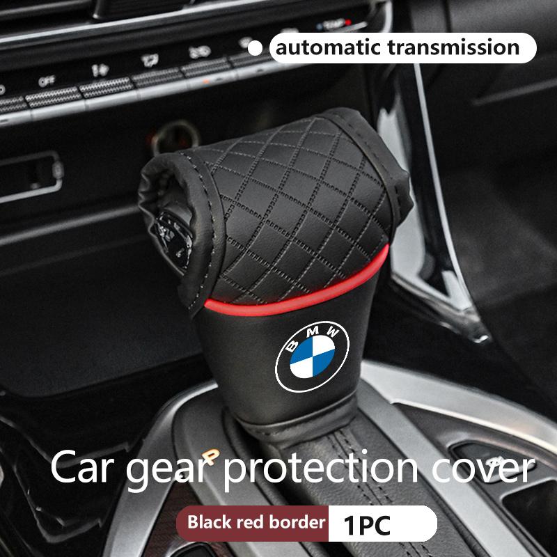 Car Manual Gear Shift Knob Leather Cover Scratch-Resistant Sleeve For BMW Performance M E87 E30 E46 E28 F35 G20 E93 F20 X3 X ADMVN1