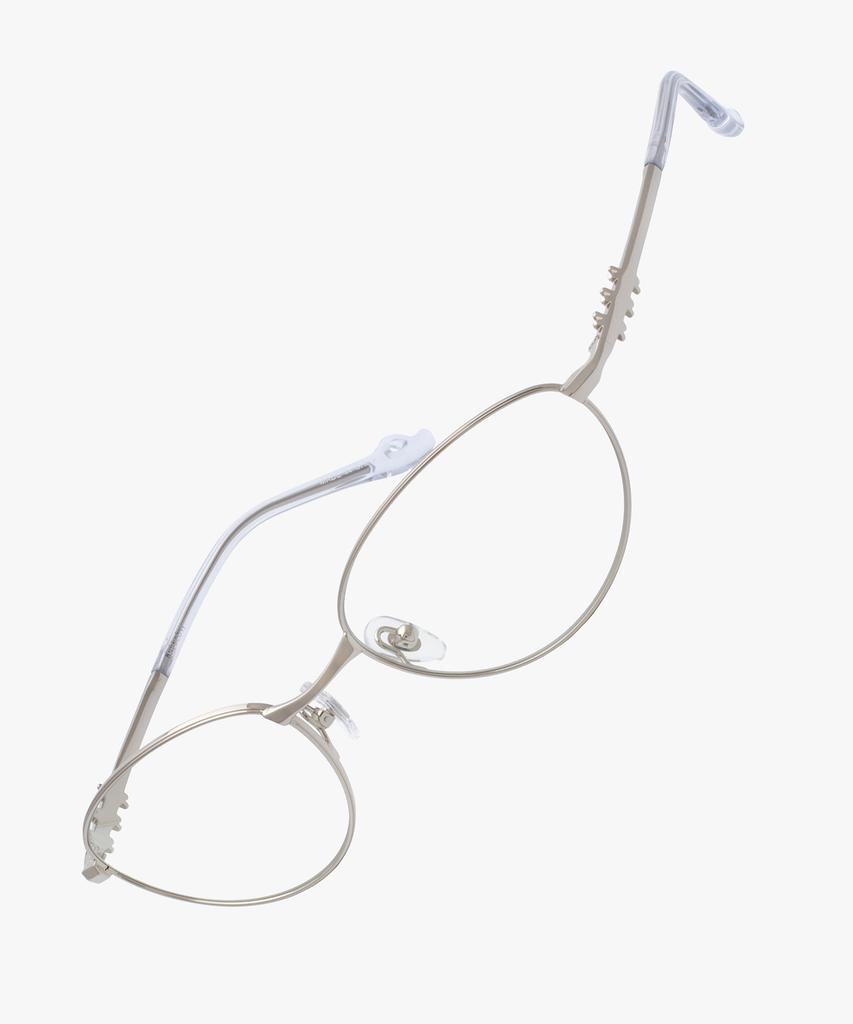 Likkeullou Rc Stainless Steel Epoca Glasses Silver