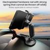 Car Phone Holder 360 Degree Rotation Mobile Phone Stand Dashboard Anti-Slip Clamp Car Stand for 4-7 Inch Smartphones