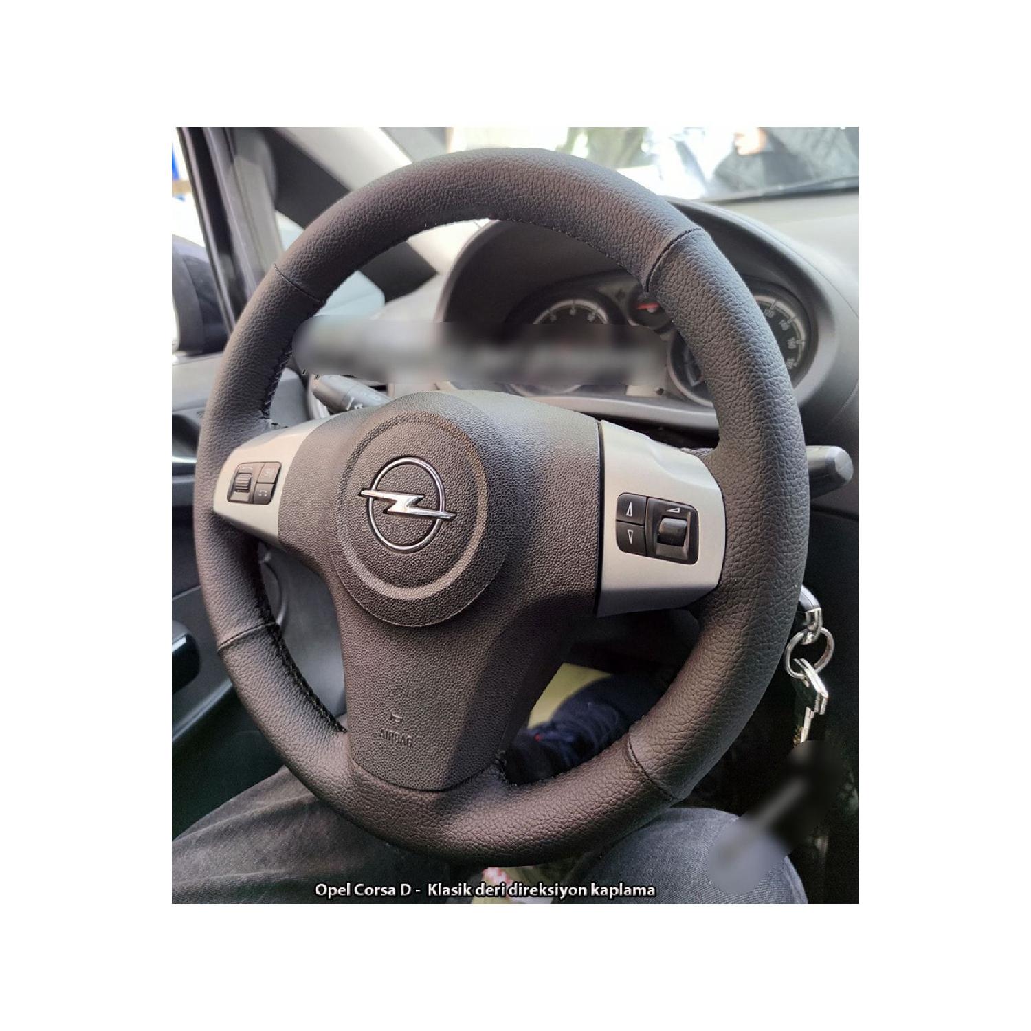 

Чохол на кермо Opel Corsa D для конкретного автомобіля (Матова модель)