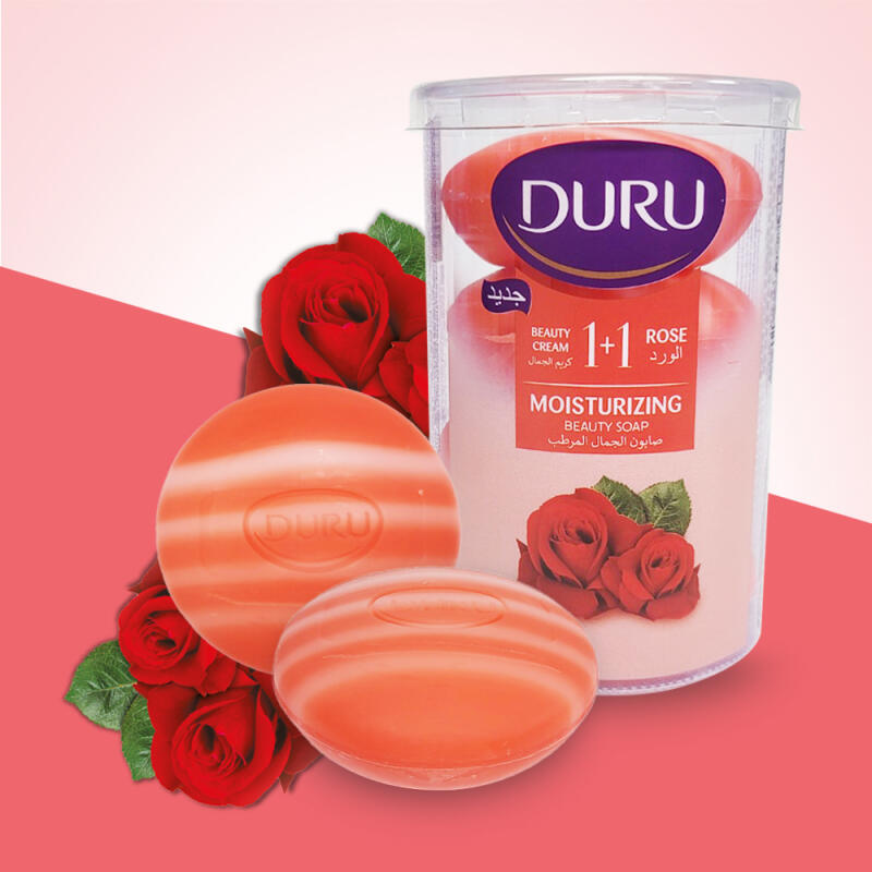 Schönheitscremeseife (100g x 4) - Rose