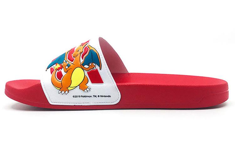 Adidas Pokmon X Adidas Neo Adilette Shower Red Shoe Unisex Red White FW0073 36.5