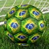 Brazil Artwork Printed Size 5 Soccer Balls, High-Quality, Anti-Slip, Protective Football, A Unique Gift , Birthdays, Christmas Gifts