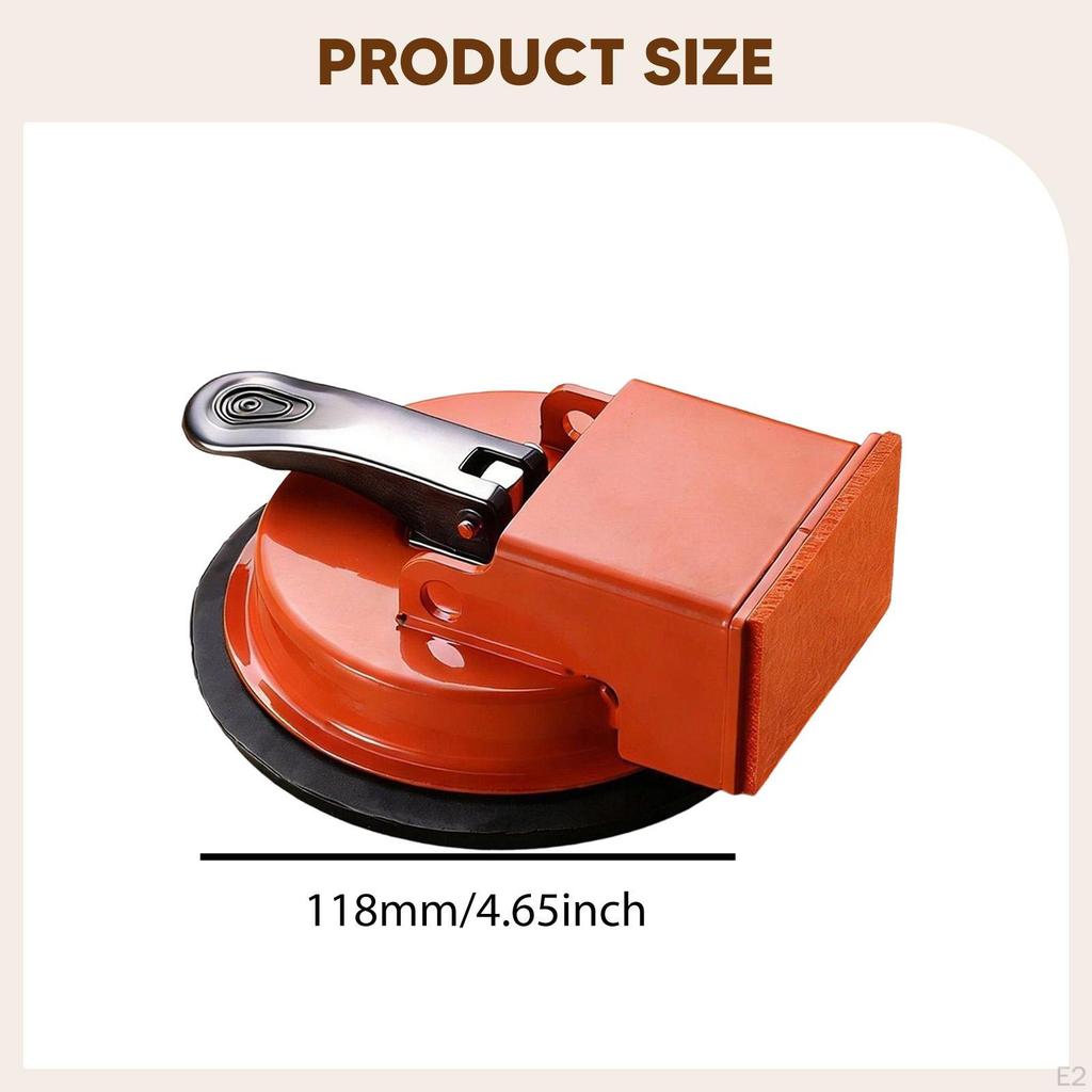 Tool Carbon Steel Tightening Suction Cup for Wood Tile Installation Vinyl Smooth Surface