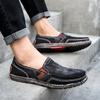 New Spring Autumn Light Canvas Shoes Men Breathable Men Shoes Loafers Soft Comfortable Outdoor Flat Lazy Shoes