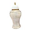 Ceramic Ginger Jar Vase Flower Bud Decor Gift Home Desktop Porcelain