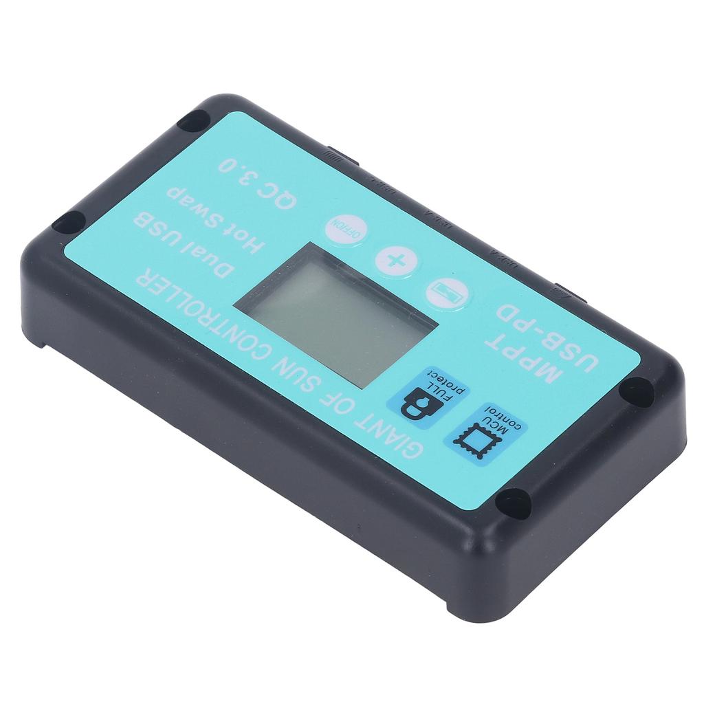 12V 24V MPPT Solar Charge Controller Professional USB PD QC3.0 Solar Panel Regulator with LCD