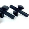 12Pcs Trampoline Enclosure Poles Gaps Spacers Crosses Shaped Safety Spacers for Trampoline Enclosure Post Connection