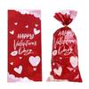 New Valentine's Day Candy Bag Love Pattern OPP Four-color Mix