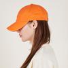 3D Monogram Pigment Over Fit Ball Cap Orange [VARZAR]