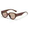 Unique Cat-Eye Sunglasses Retro Oval Sunglasses