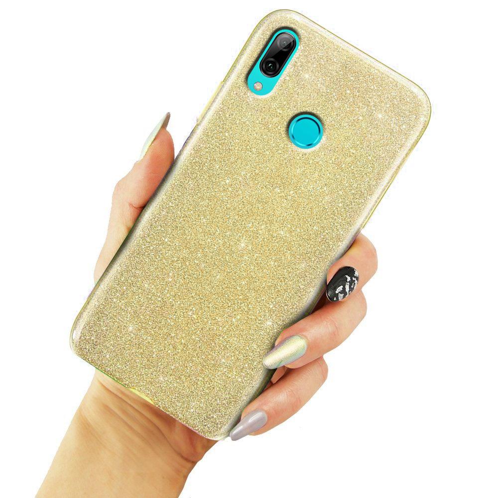 Glitter Case for Huawei P Smart 2019, Gold