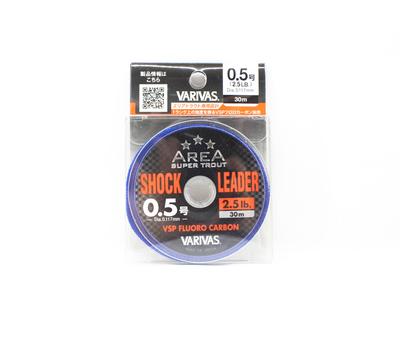 Varivas Fluorocarbon Super Trout Area Shock Leader Line 30m 2.5lb (8072)