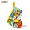 Tail Cloth Book Animal Baby Toy Three-dimensional Early Education Book Cognitive Three-dimensional Cloth Book Early Education Toy