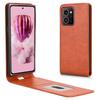 For HMD Skyline Case with Card Slot Magnetic Vertical Flip Leather Phone Cover