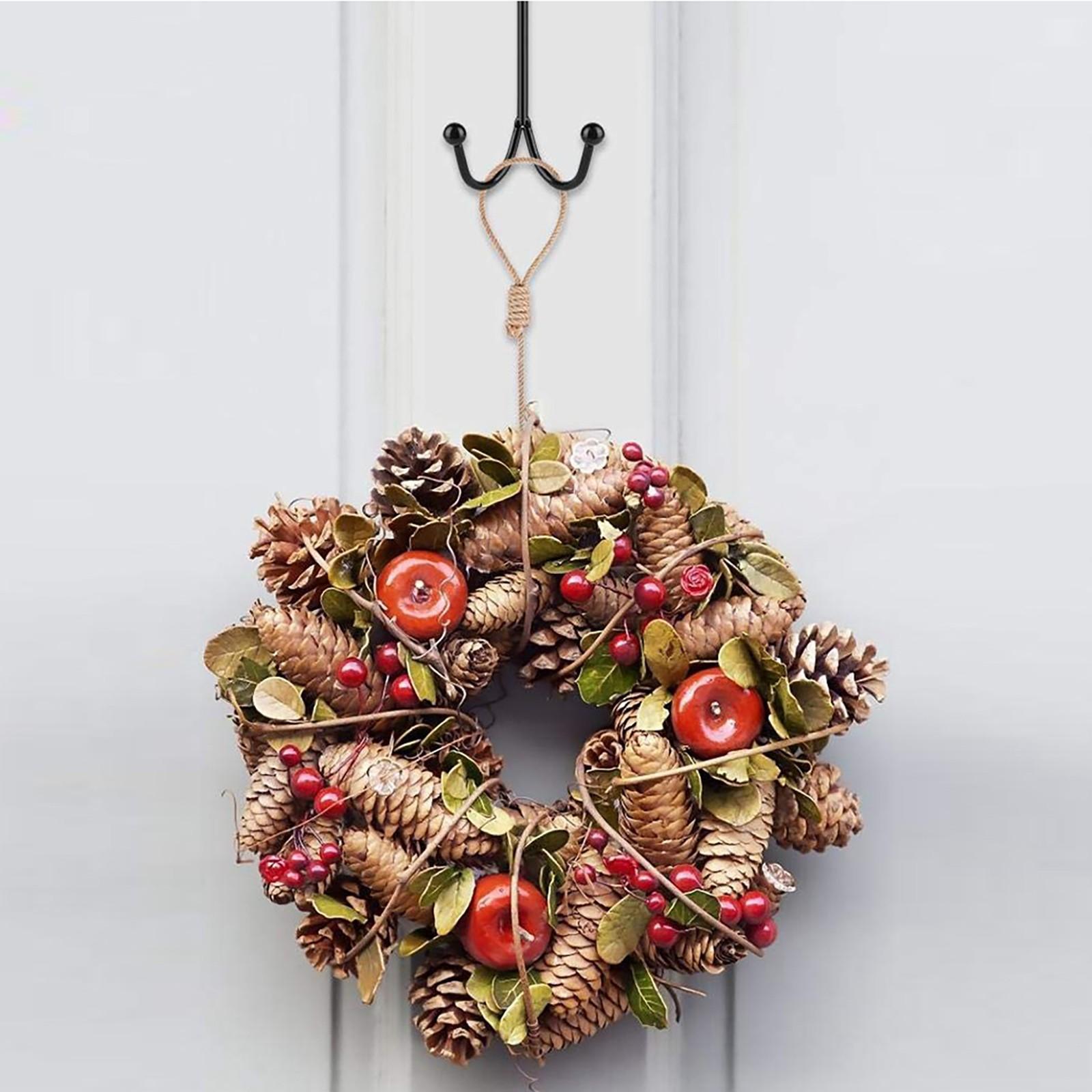 Металлический органайзер с двумя крючками для подвешивания пальто — фото 4