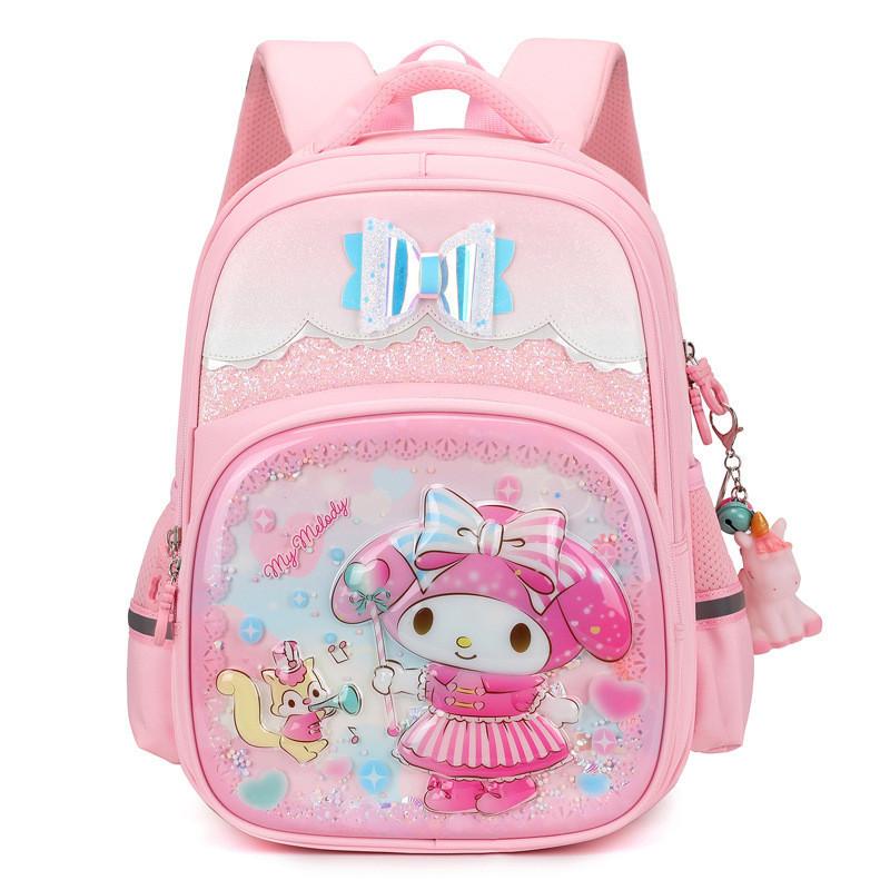 Adorable Cartoon Backpack For Boys And Girls With Ergonomic Support And Nylon Material