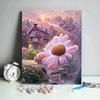 DIY Digital Oil Painting Kit Hand Paint By Numbers Acrylic Landscape Wall Art Birthday Gift