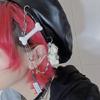 Dog Bone Hairpin Gothic Duckbill Side Clips Halloween Barrette Bangs Costume