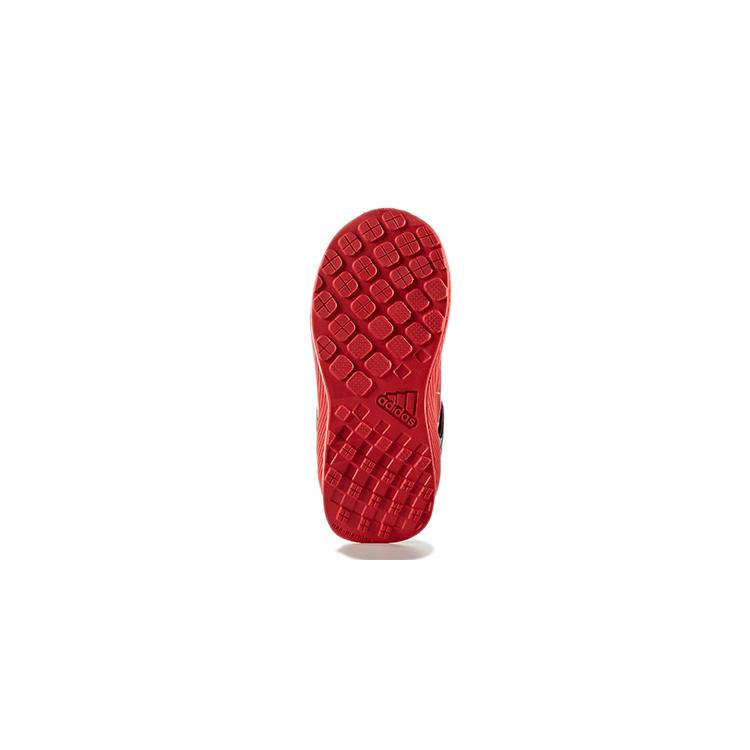adidas Rapidarun I Spider Man Slip Resistant Slip Resistant Low Top Toddler Shoes Red Black Infant And Toddler S81132