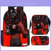 Cartoon School Backpack Oxford Fabric Lightweight Breathable For Kids Afterschool Training