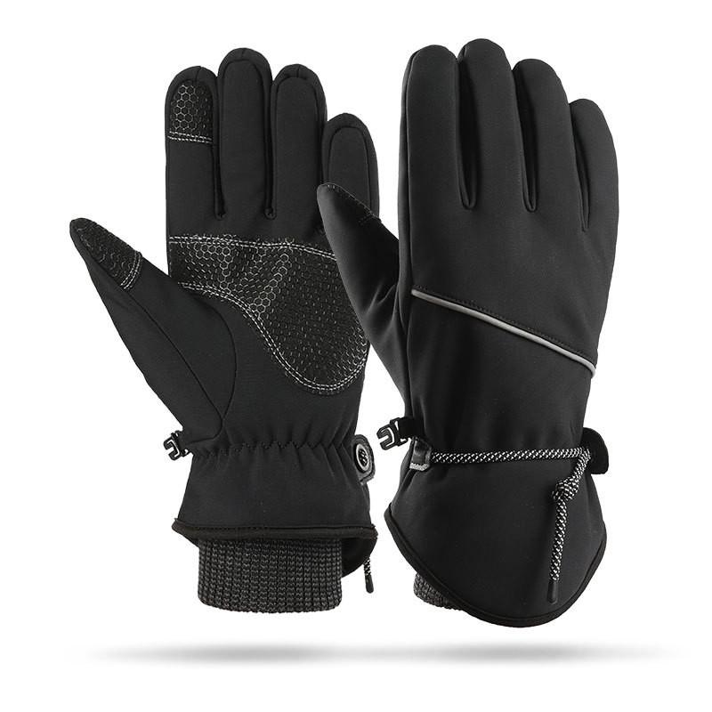 Winter Thermal Insulated Touchscreen Gloves Skiing Cycling Hiking Windproof Waterproof Mens Outdoor