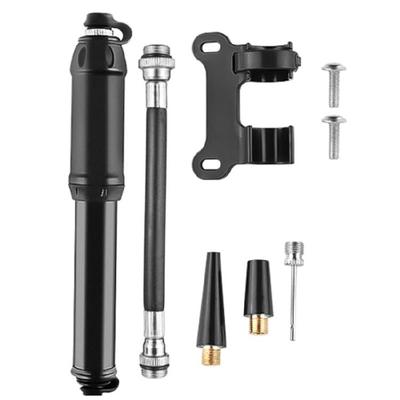 Aluminum Alloy Bicycles Airs Pump 100PSI Small Portable Cycling Hand Pump High Pressure Bicycles Tire Inflator